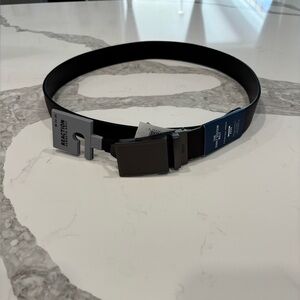 NWT Kenneth Cole reaction‎ Black/ Brown reversible belt size(M) 34/36